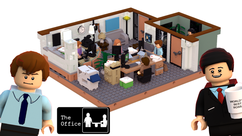 LEGO IDEAS - The Office US: Dunder Miffl