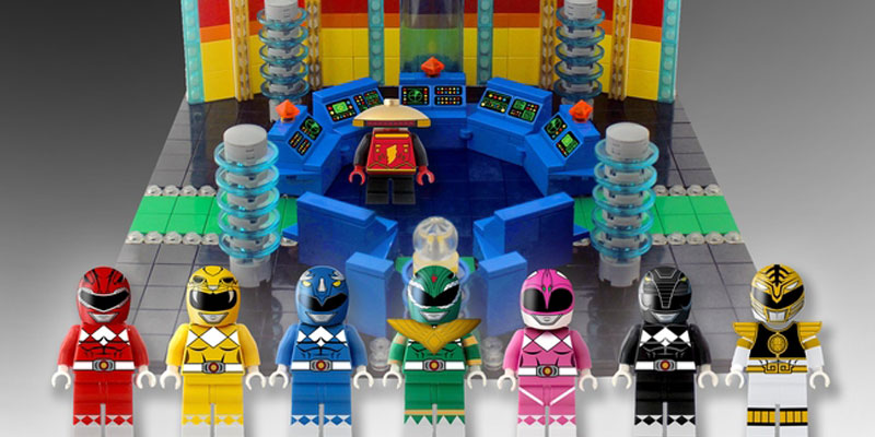 Sets based on Power Rangers, The Office and Tron reach LEGO Ideas .