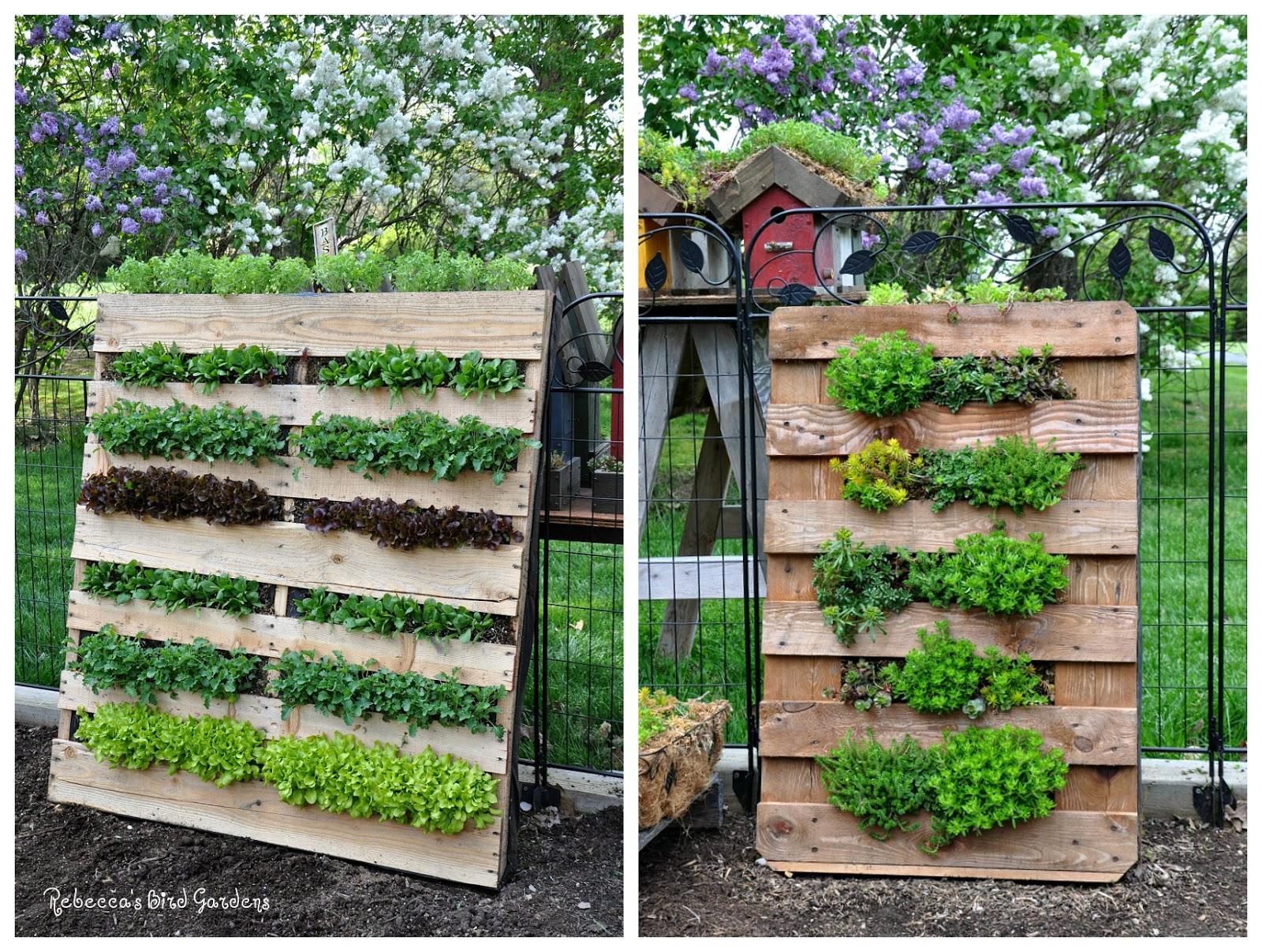 Vertical ⁤Pallet Garden: Maximize your space by stacking pallets for ‍colorful, vertical plant‌ displays