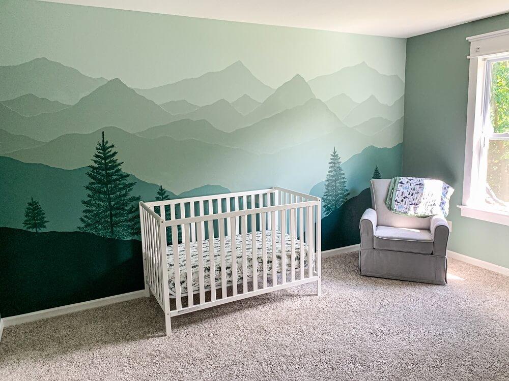 Adventure⁣ Awaits: Highlight nature scenes and camping gear in your ⁣Boy Nursery design