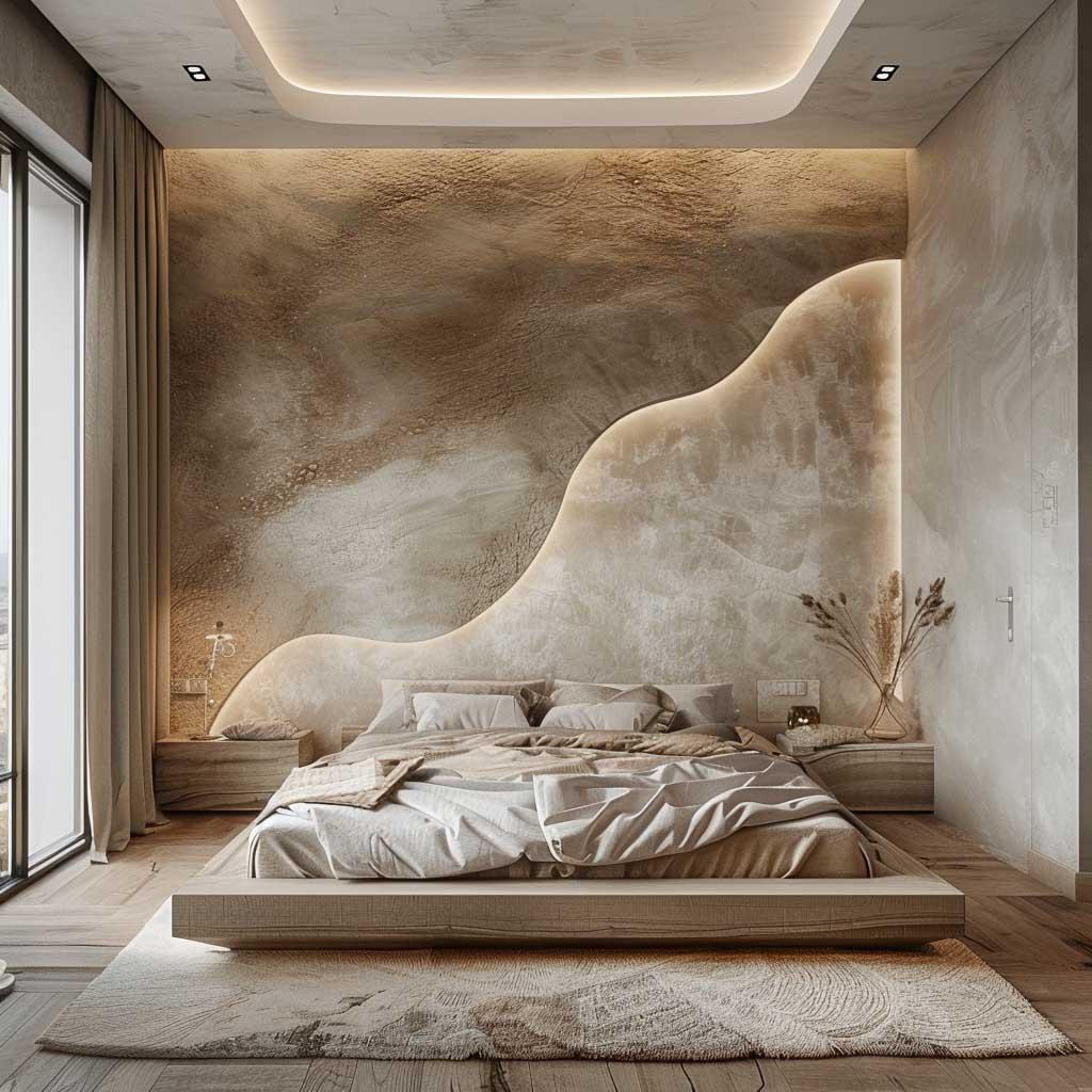 Bedroom ‌Trend:​ Textured Walls for Visual Interest