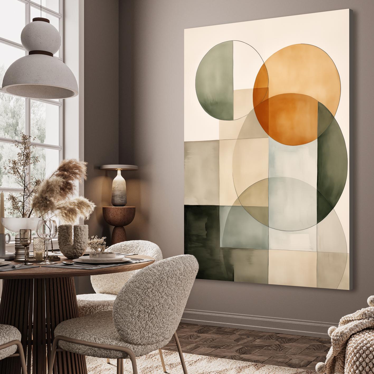 Hang nature-inspired artwork to⁣ deepen the connection in your Earthy Living Room