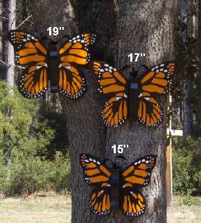 Large Outdoor Butterflies | Large Handmade Wood Outdoor Butterfly .