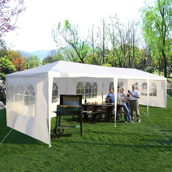 Shop Costway 10'x30' Party Wedding Outdoor Patio Tent Canopy Heavy .