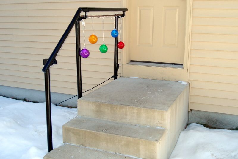 5 DIY Metal Stair Railing Examples | Metal stair railing, Metal .