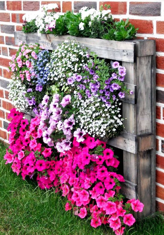 24 Inspiring Ideas for Creative Pallet Garden Designs