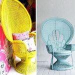 DIY Home: Painted Peacock Chair | A Pair & A Spare | Home diy .