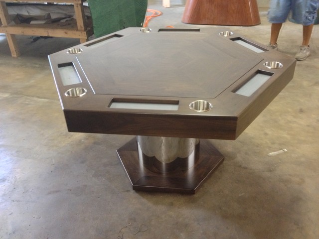 Poker/Card Table by MITCHELL | Exclusive Billiard Designs .