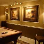 great idea for pictures on wall by pool table at K's home .