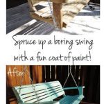 BonnieProjects: Painted porch swing | Porch swing, Porch swing .
