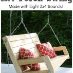 DIY 2x4 Porch Swing - Sweet P
