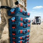 Bosch's Modular Portable Tool Storage System | Stackable storage .