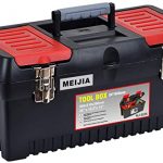 MEIJIA Portable Tool Storage Box, Organizers With Mental Latches .