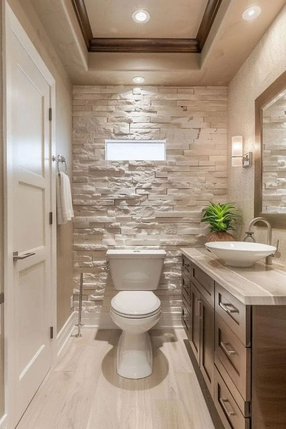 “Luxurious Transformations: Upscale Powder Room Makeover Ideas for a Refined Look”