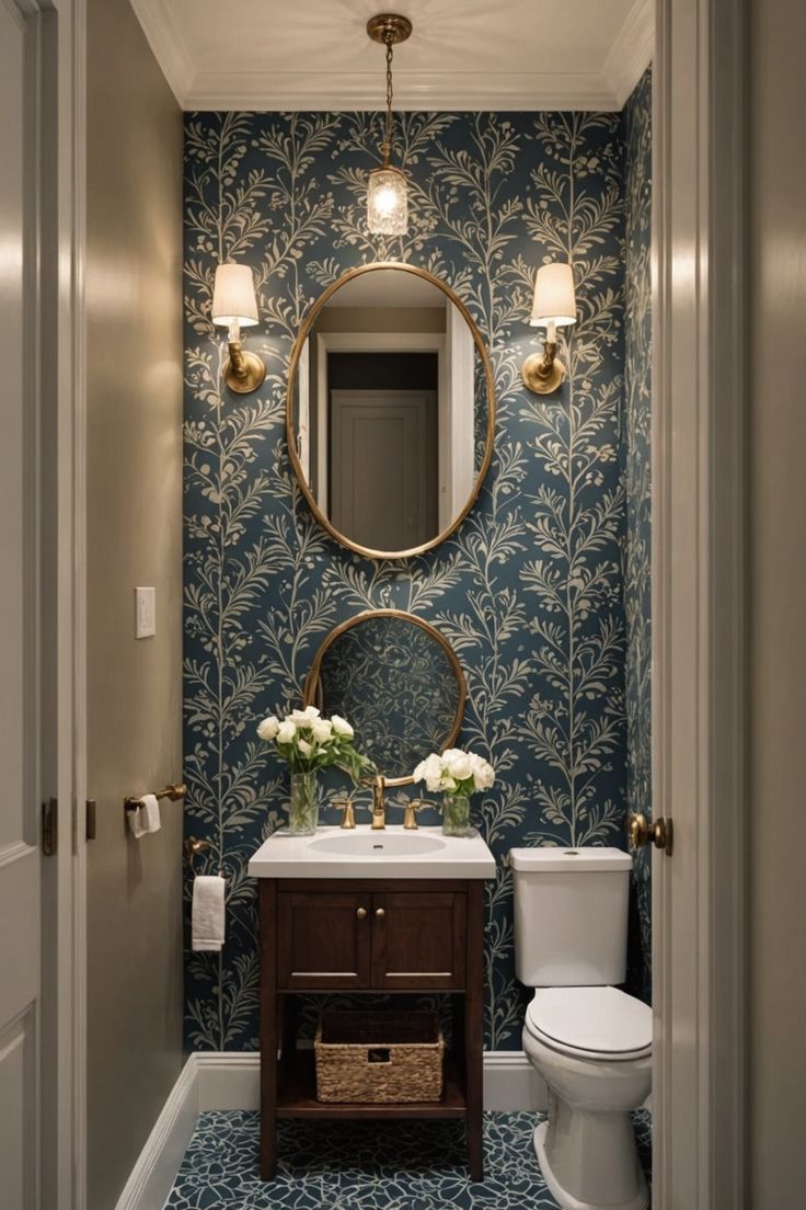 Elegant Overhaul: Innovative Powder Room Makeover Ideas to Refresh Your Space