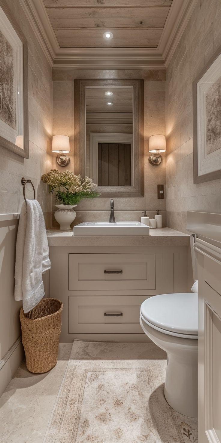 Chic Upgrades: Fresh Powder Room Makeover Ideas for a Modern Touch