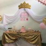 Glittery Gold Princess Crown Canopy Decor By: Wake Up Sweet Pea .