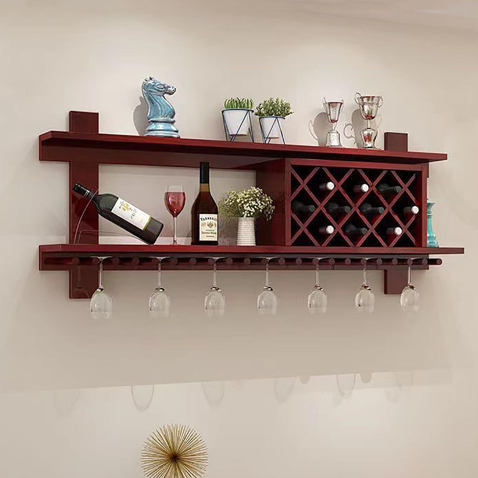 Create a wine display space to celebrate your Burgundy Kitchens namesake