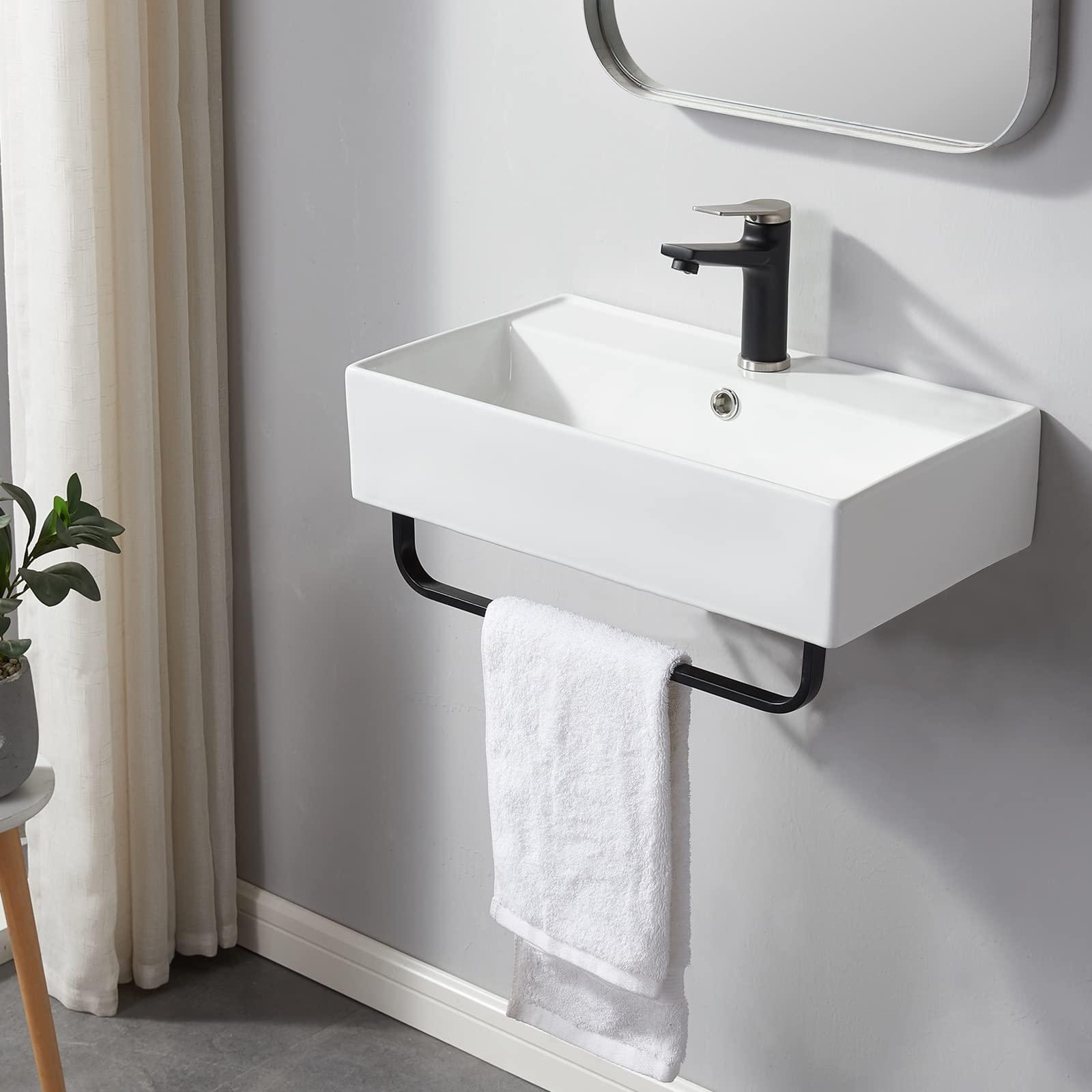 Install wall-mounted sinks to maximize‌ floor‌ area in narrow bathrooms