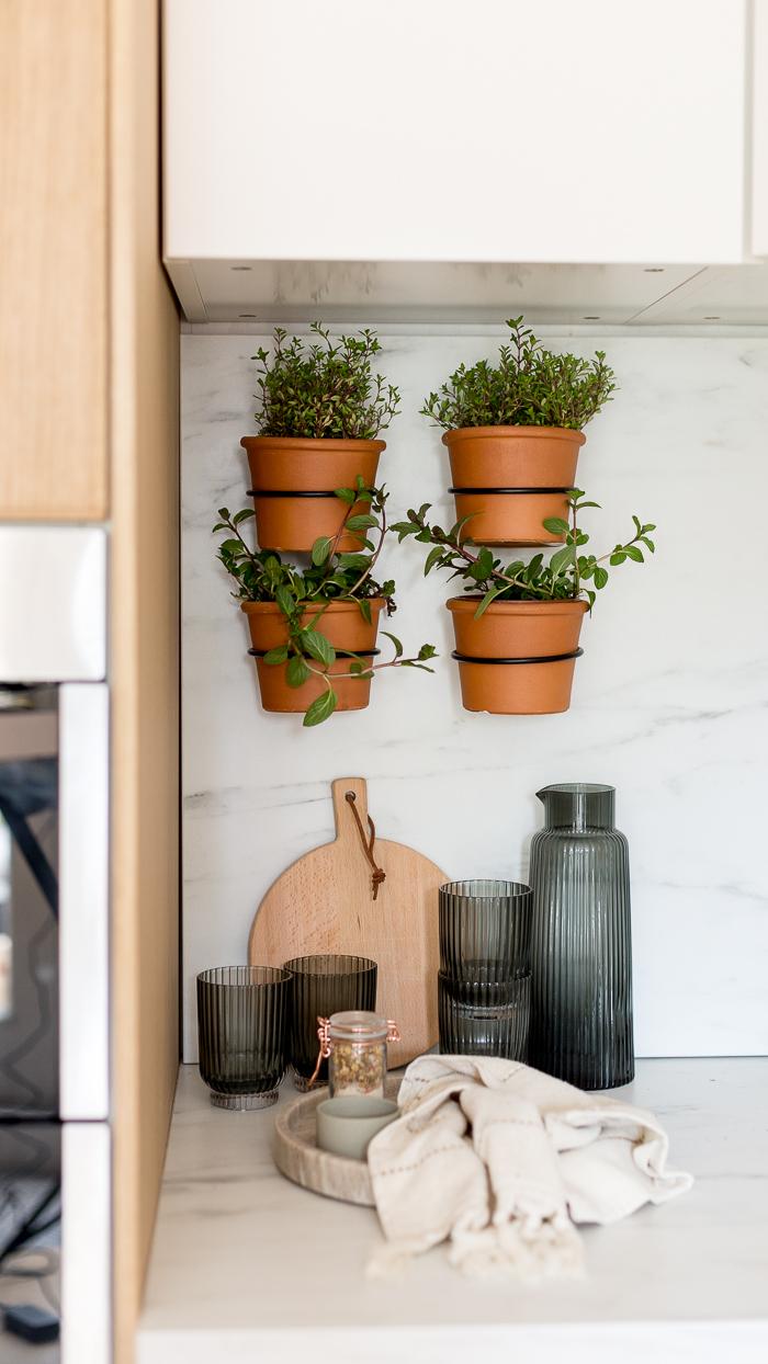 Create a countertop herb garden for​ fresh flavors in your galley kitchen