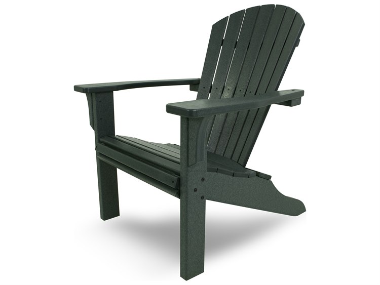 POLYWOOD® Seashell Recycled Plastic Adirondack Chair | PWSH