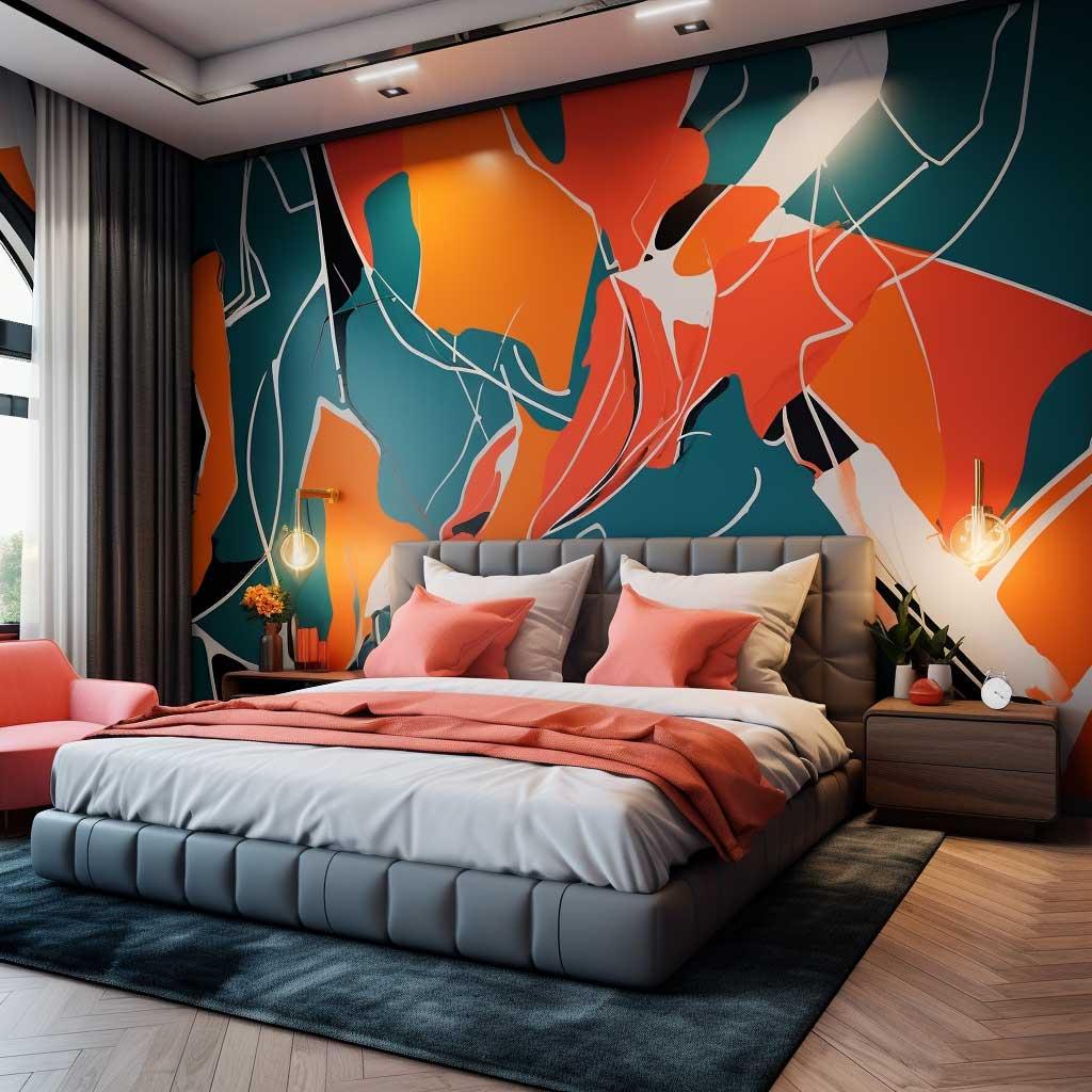 Bold Statements: ‌Choose dramatic colors for ​a​ fearless bedroom design