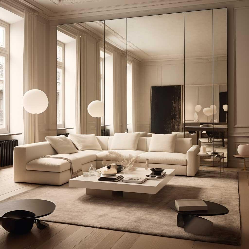 Use mirrors⁤ strategically to enhance space in your living room