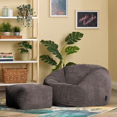 Add a soft, oversized⁣ bean bag for inviting seating in your earthy⁢ living room