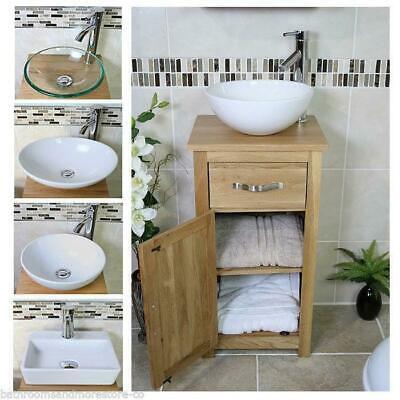 Install a compact vanity to enhance functionality in narrow bathrooms