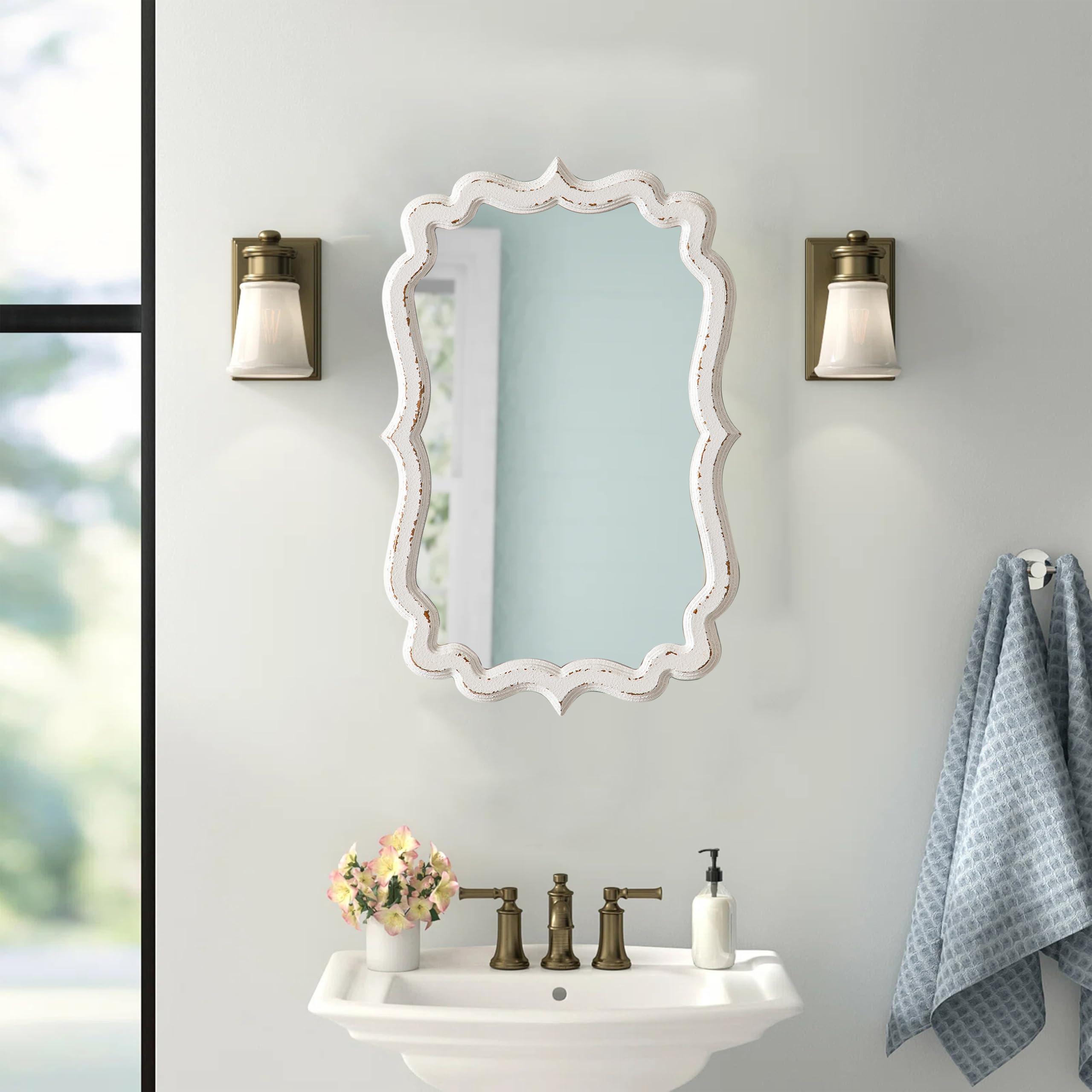 Incorporate vintage ​mirrors for an eclectic bathroom⁢ vibe and timeless charm