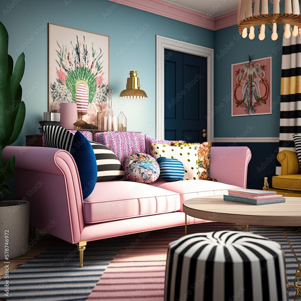 Incorporate bold patterns ‍through ​throw pillows to ⁣enhance your eclectic living room