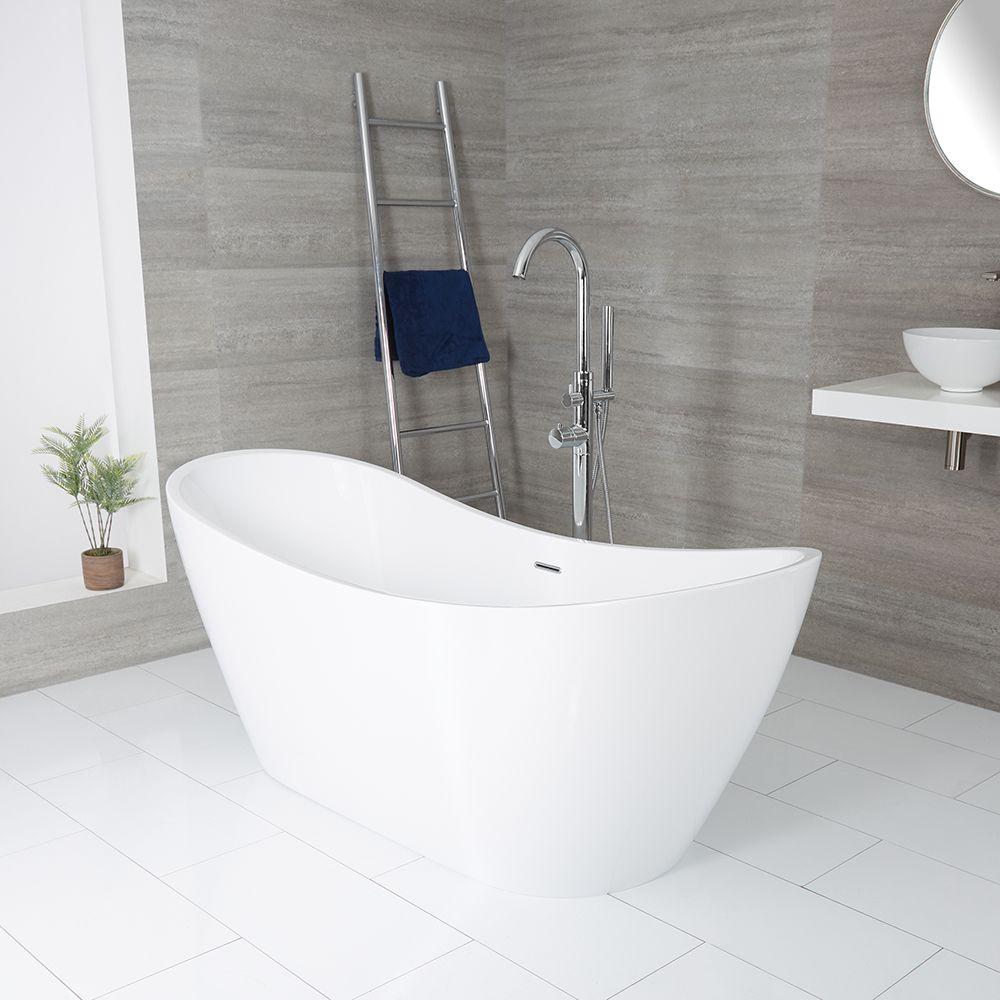 Freestanding bathtubs as a statement‍ piece in your eclectic bathroom