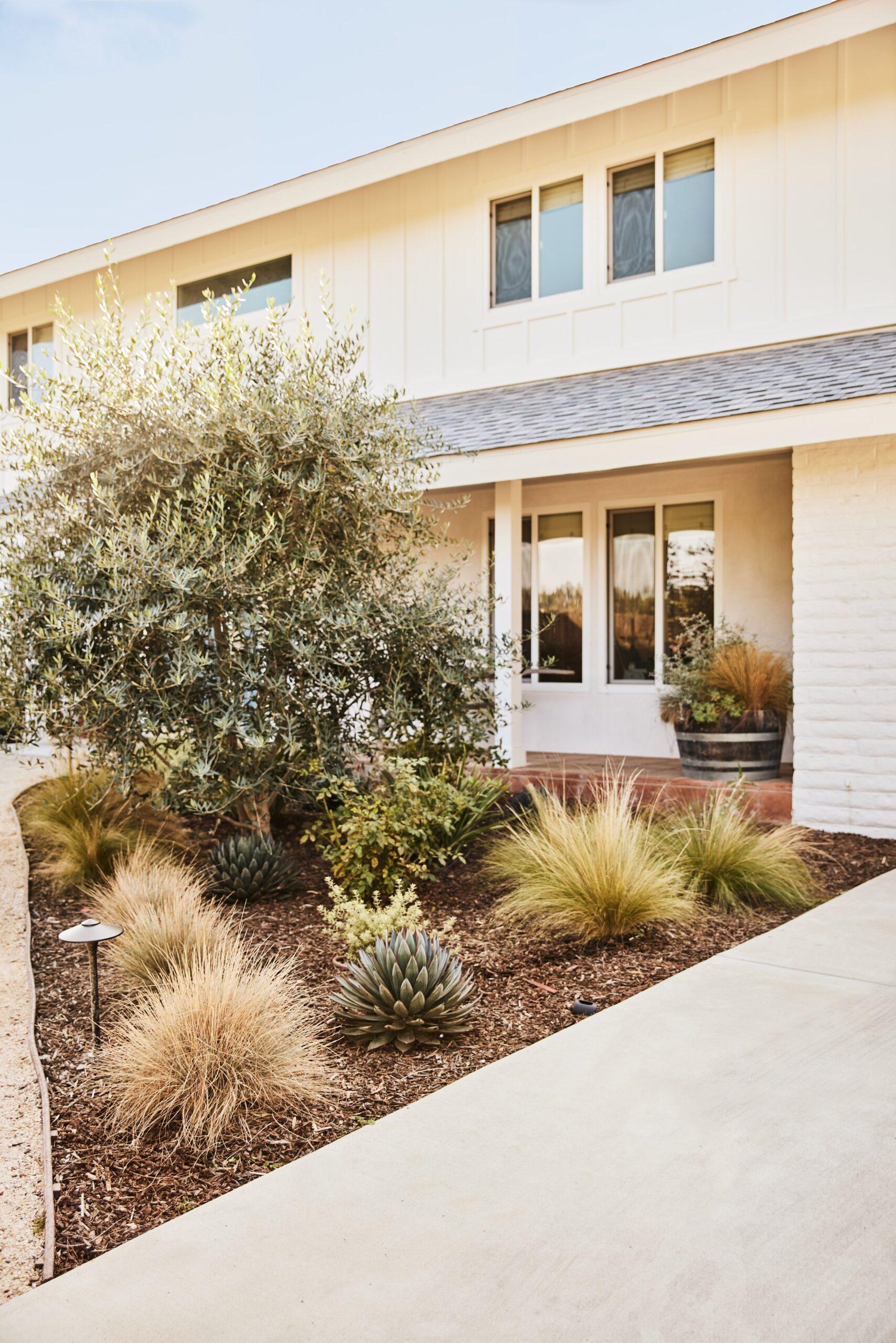 Use ornamental grasses to add movement and texture ‌in front yard landscaping