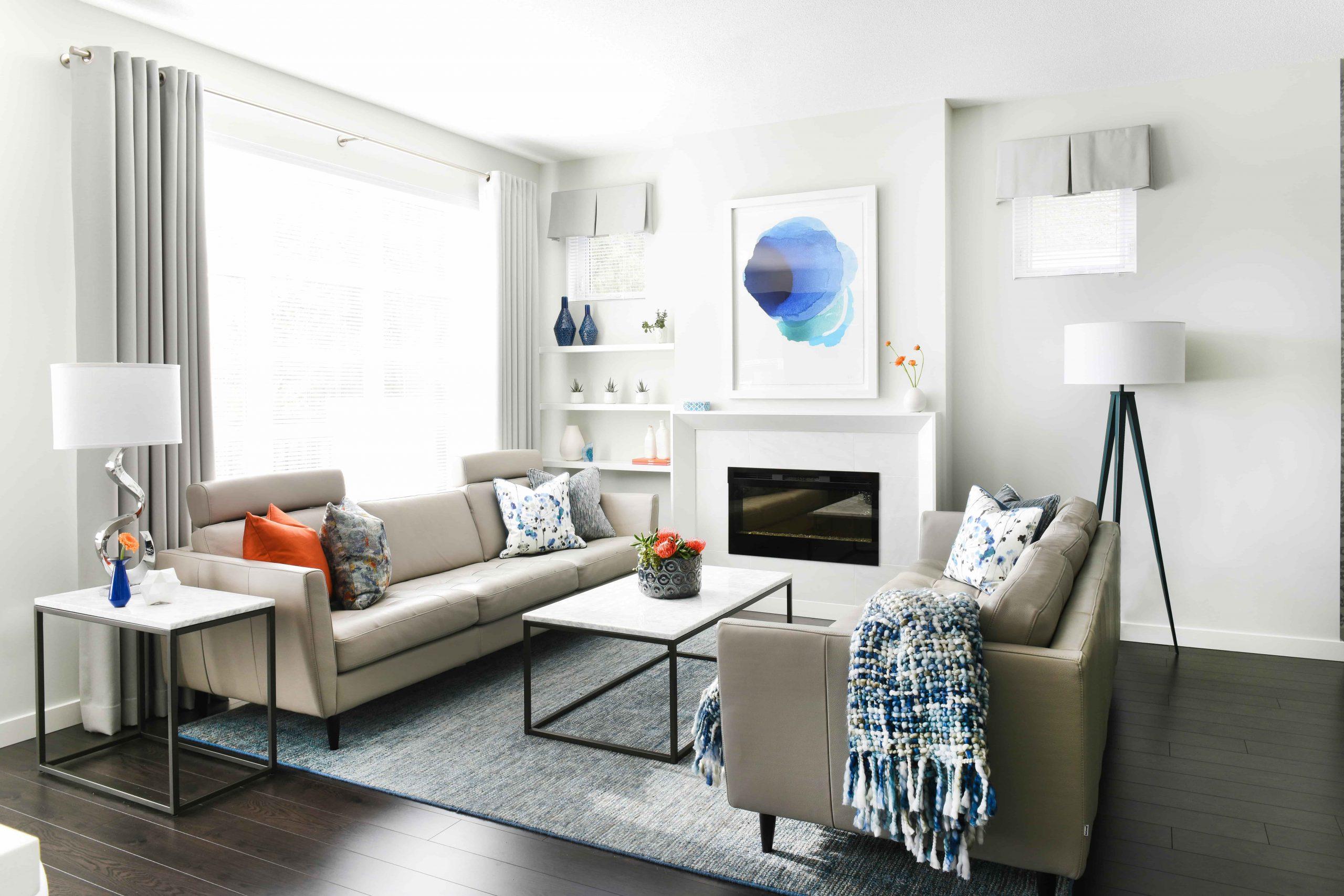 Opt for a statement​ sofa as the centerpiece of​ your living room