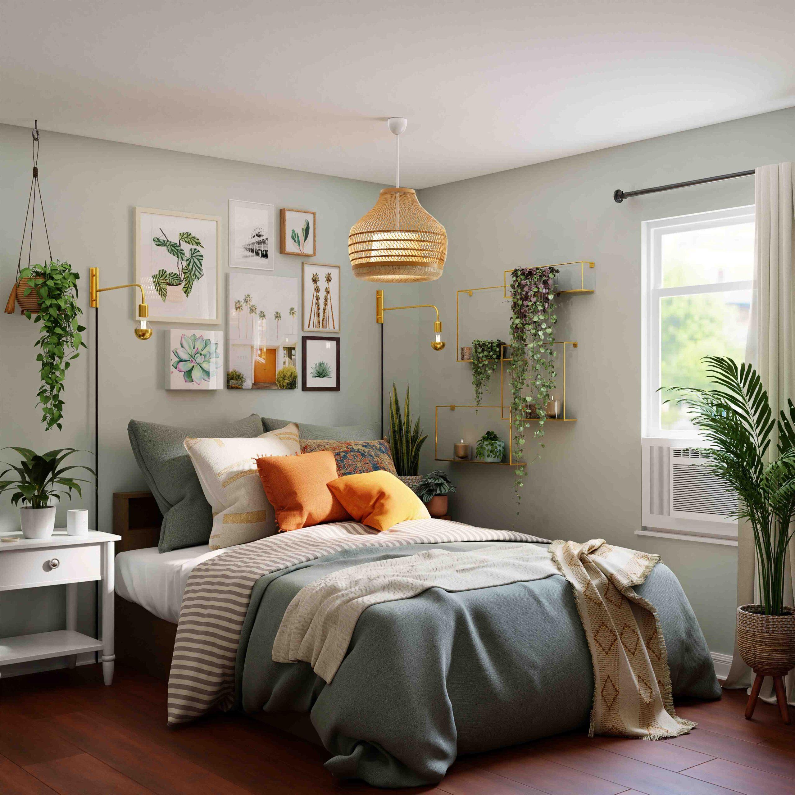 Bedroom Trend: Biophilic design incorporates nature for a refreshing ⁢ambiance