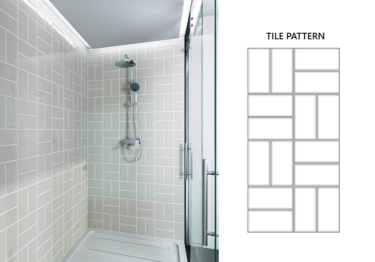 Bold bathroom ⁢tiles create⁢ striking focal ‌points and unique patterns