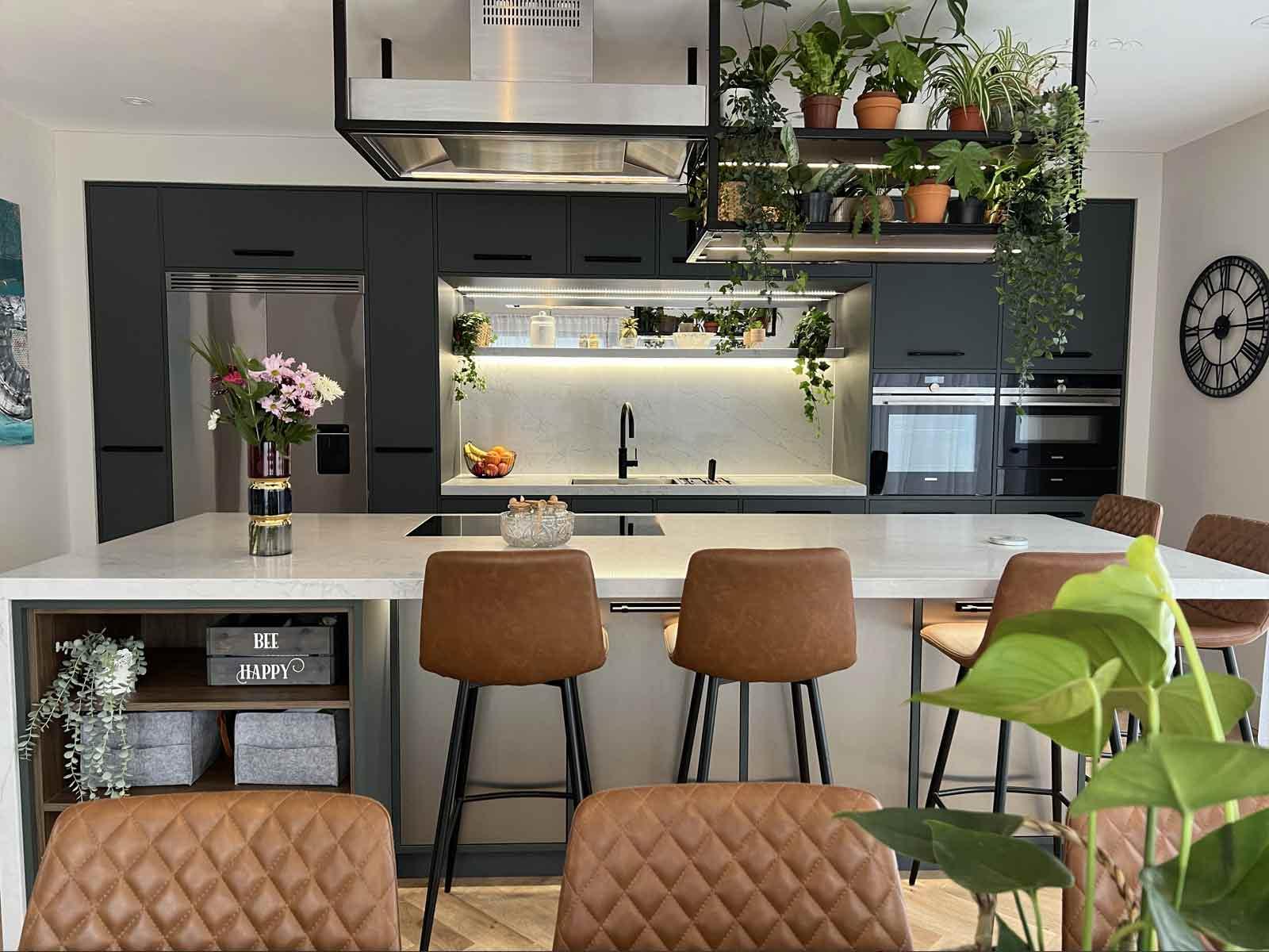 Biophilic design brings the outdoors into our kitchen environments