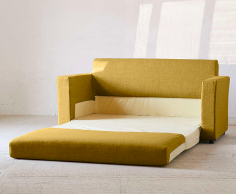 Buy sleeper sofa to save space and money
  both