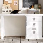 Bedford 52" Writing Desk with Drawers | Small desk, Writing desk .