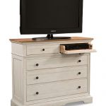 Furniture Cottage Solid Wood Small Media Dresser & Reviews .