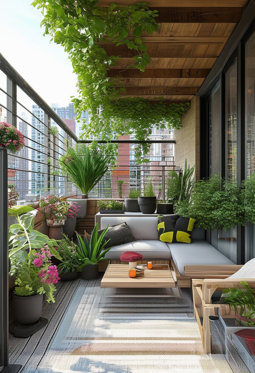 Smart and Stylish: Transformative Small Balcony Design Tips for Urban Spaces