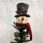 Christmas Is Family Snowman Tree Topper 7D4964 | Buffalo Trader Onli