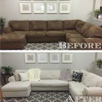 How To Revive An Old Sofa: Inspiring Makeovers | Sectional couch .
