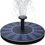 Amazon.com : Floating Solar Fountain, Solar Fountain Pump 1.4W .