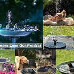 Amazon.com: Solatec Solar Fountain, Black: Garden & Outdo