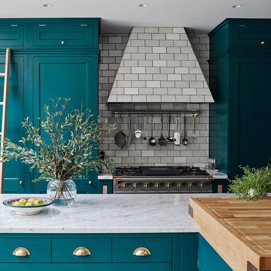 Add a bold backsplash to energize​ your eat-in kitchens ambiance