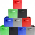 Amazon.com: Prorighty [10-Pack, 5 Colors] Storage Bins, Containers .
