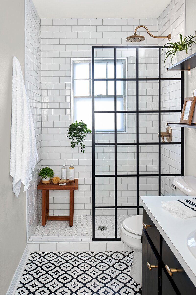 Subway tile bathroom never go out of
  style