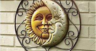 Sun and Moon Wall Hanging | Moon decor, Moon wall art, Sun mo