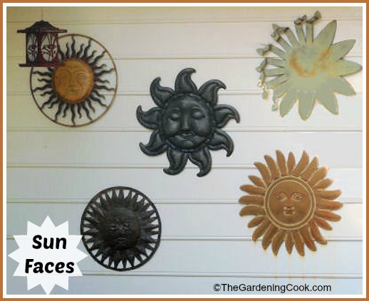 Sun Faces for Your Gard